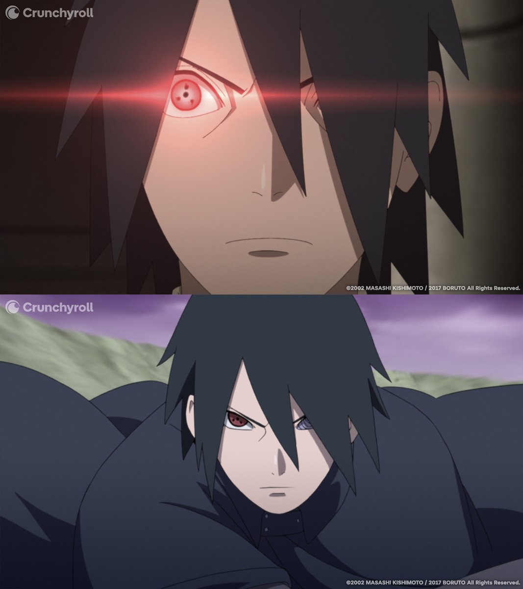Crunchyroll's tweet photo. The glare that needs no introduction 👀 (via BORUTO: NARUTO NEXT GENERATIONS) https://t.co/51vDhtt4xL