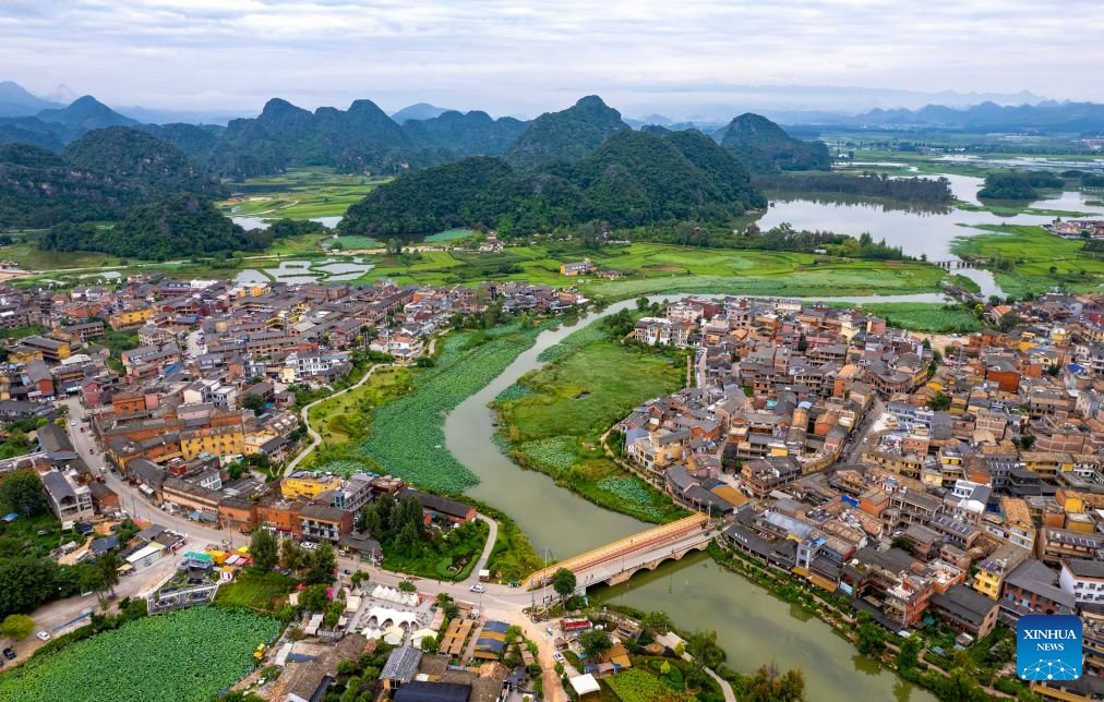 shellingfo30924's tweet photo. China's Puzhehei scenic area attracts tourists during summer travel season https://t.co/9v7LikRH5A