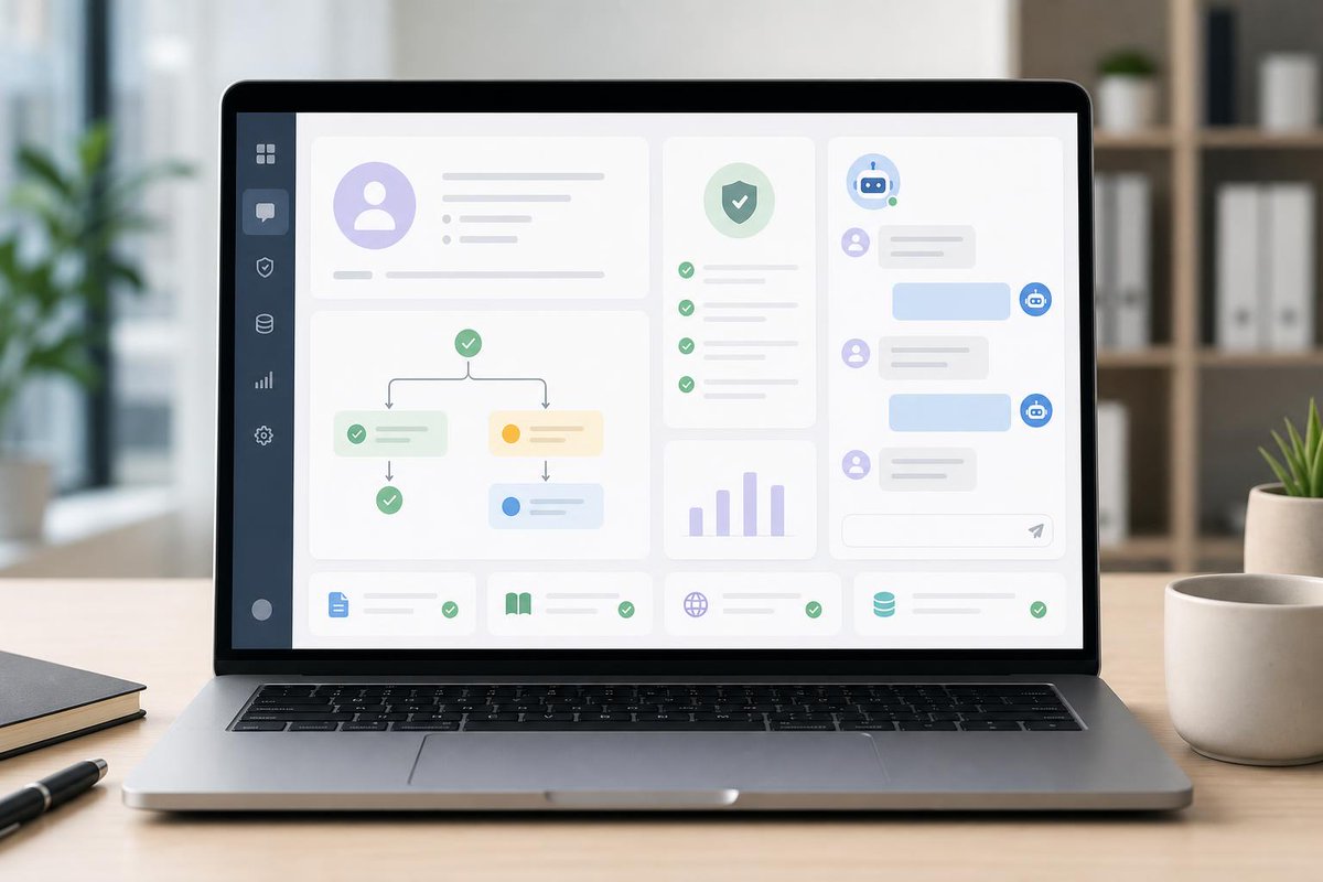 BPSDesigns's tweet photo. The best AI answer is sometimes: “I don’t have that information here.” Solviro checks only the content you approve, and if it can’t find an answer, it uses your controlled fallback instead of guessing. https://t.co/oAQDSHsGPr
