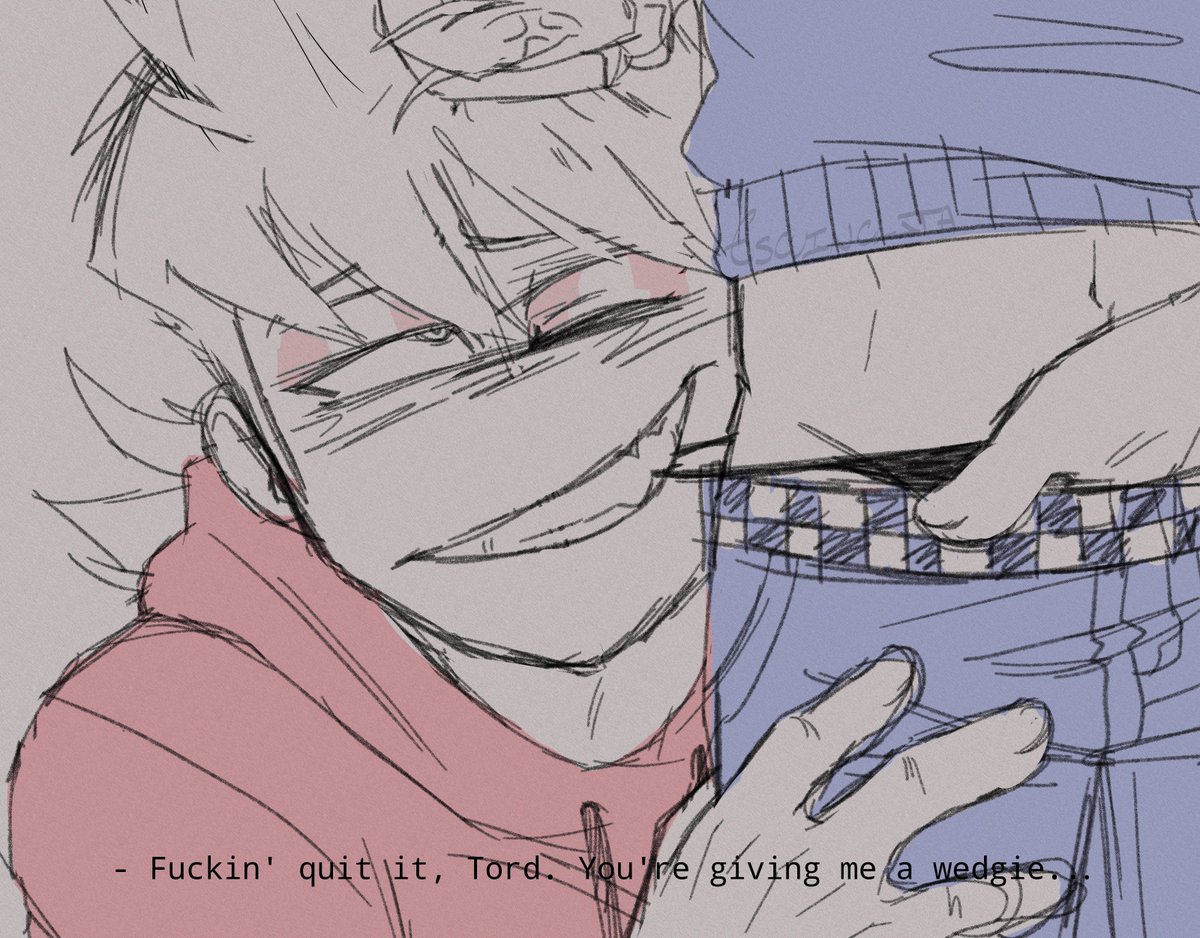_Escuinclita_'s tweet photo. Can he keep his hands to himself or what? 🙄

#Eddsworld #TomTord https://t.co/FCgwtJjRzi