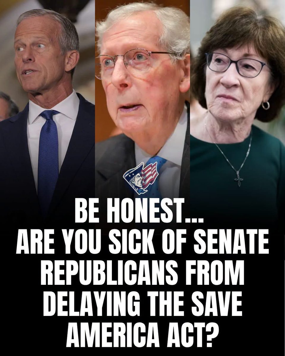 Luna_Jones79's tweet photo. Should the Senate pass the SAVE America Act before the midterms? https://t.co/4oRXRjcnRO