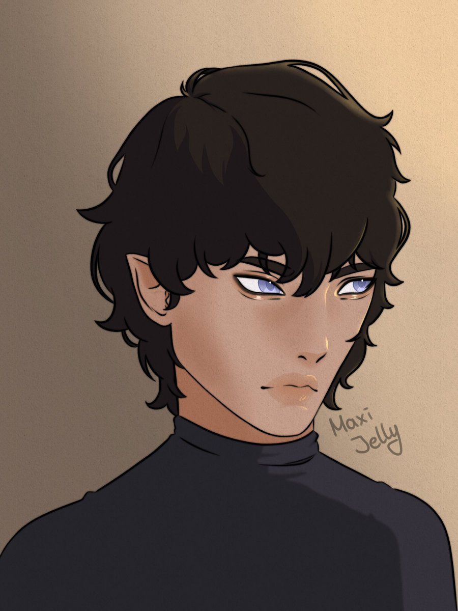 MaxiJelly's tweet photo. I need to practice drawing men, he looks so… flat? https://t.co/vFRfsZ5LHk