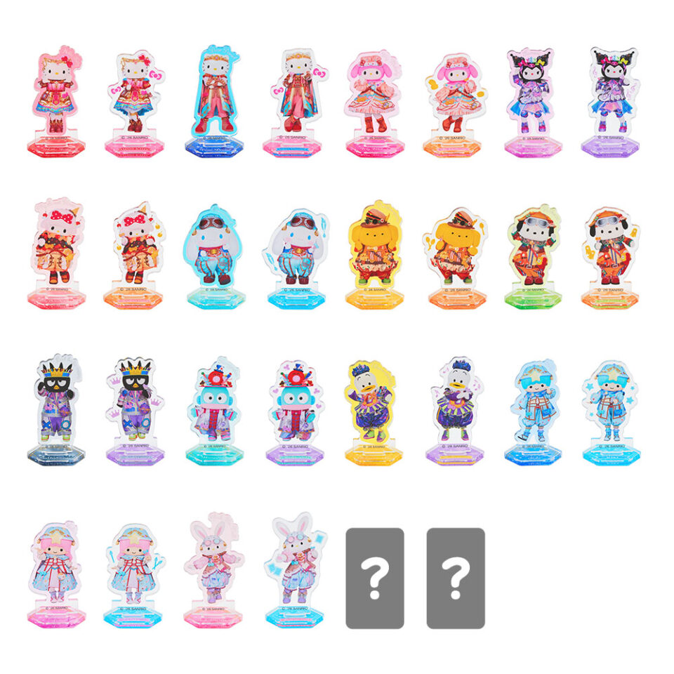 sanrio_oshikatu's tweet photo. ＼⚠️新商品📣🆕／
サンリオピューロランド「The Quest of Wonders Paradeシリーズ」の新作アイテム、8/14(金)より発売開始🥹🌳
今回はブラインドプチアクリルスタンド、ブラインド缶バッジのラインナップ🥹🩷かわいすぎる…🫶

あと同シリーズのキキララのマスコットのデザイン修正版の販売再開についてのお知らせも記載されてた📝
詳しくは以下ページからチェックしてみてね🔍

📅発売日：8/14(金)～
🛒購入：サンリオピューロランド・エントランスショップ

🔗商品詳細はこちら📝
https://t.co/B3cqdLcSjQ

#サンリオキャラクターズ #ピューロランド