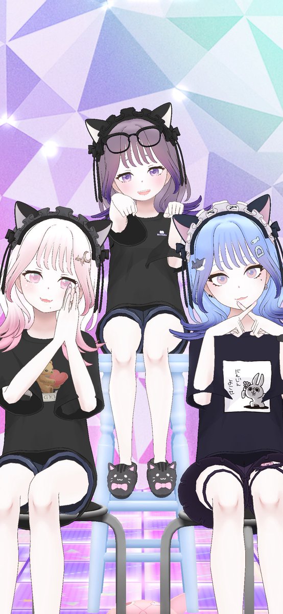 LeI_shift's tweet photo. 遅れ。久しぶりに3人で撮れた。ありがと！2人とも
#オールナイト組 https://t.co/Lh0gdaDd7F