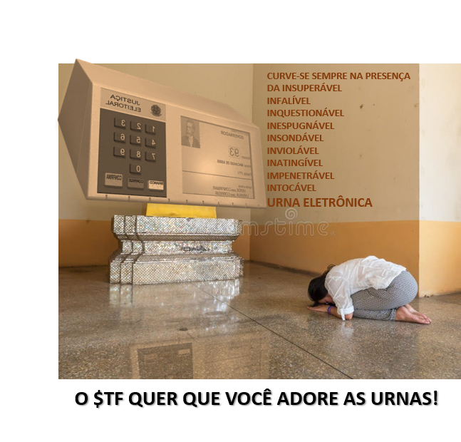 GimenezsergioJr's tweet photo. @pfigueiredo08 @pfigueiredo08 SÃO OBJETOS DIVINOS AS URNAS, CURVE-SE A ELAS, ....SENÃO.... https://t.co/mIiEVKU0W3