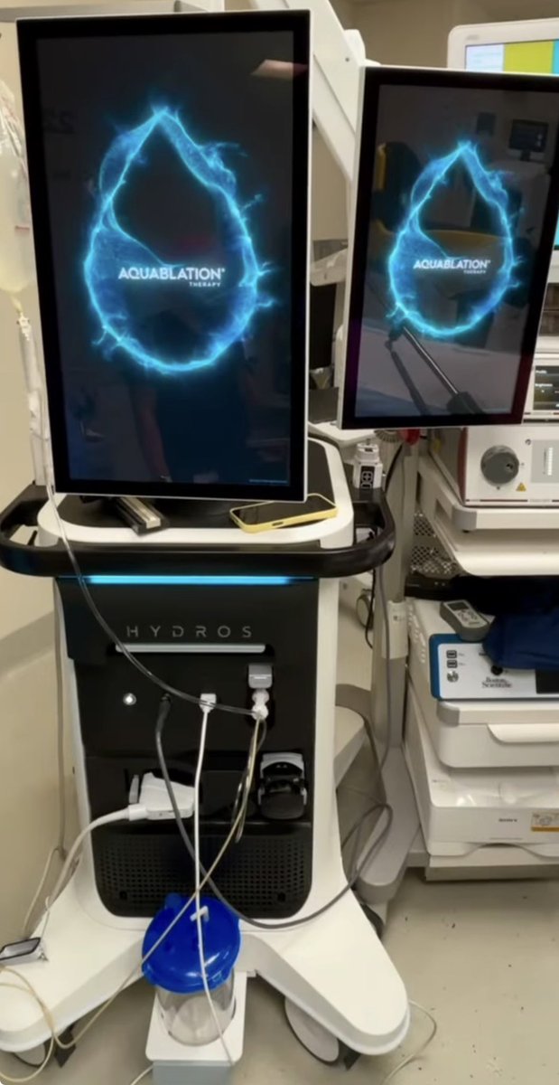 JayChavaliMD's tweet photo. After 375+ successful @PROCEPTRobotics #MUSCUrology Aquabeam cases, time to give it some rest. Hydros mode activated @MUSC_Urology case 1 in books this month. 🥂 to Busiest Aquabot program in the South @MUSChealth @SES_AUA @EMW2000 #BPH #Aquablation #Urology https://t.co/vI5vmJxq5d