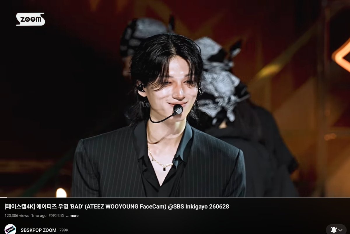 lemmonnamu's tweet photo. WOOYOUNG's BAD Inkigayo fancam surpassed 120k views 😎 

🍿 https://t.co/lnQuUph1Qp

#ATEEZ #에이티즈 #WOOYOUNG #우영 #정우영 https://t.co/1c2jI90kNb