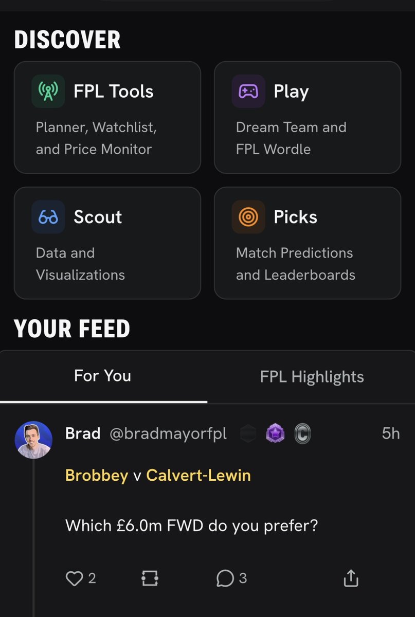 joinonetwo_X's tweet photo. Draft your FPL team and plan transfers + chips with our free FPL Planner.

Then follow the FPL conversation on a platform built for it.