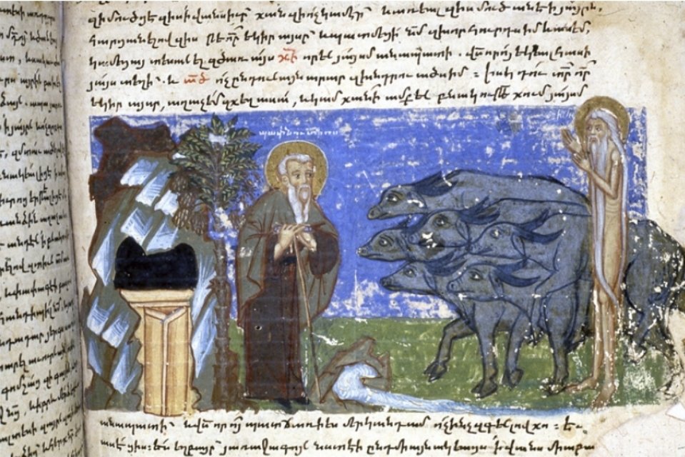 TryinPhilotheus's tweet photo. #SaintFact no. 2
St Gregory the Martyrophile (+1105) was Catholicos of Armenia, and so named because of his fervent love for the martyrs of our Lord, which led him to translate countless of their hagiographies into Armenian from Syriac and Greek, setting feast days for them https://t.co/Az2pbjHp9l