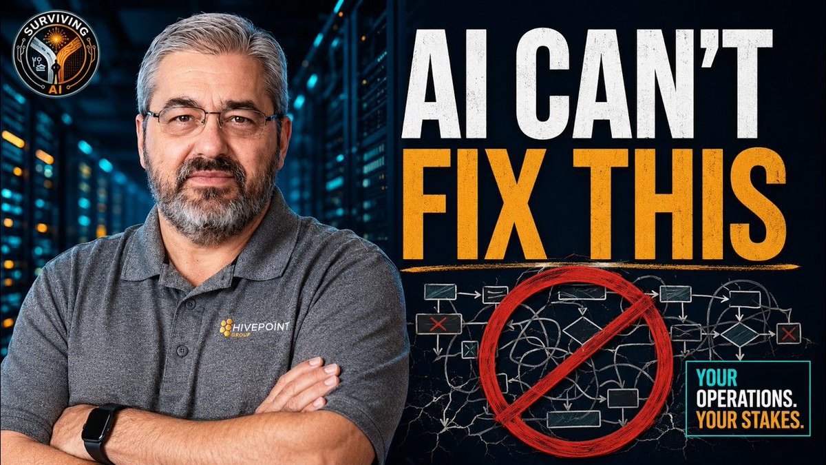 HivepointGroup's tweet photo. I don't trust AI. That's exactly why I built my platform to centralize data instead of shipping it off to a model. Full story here.

Watch: https://t.co/LRr0tw8835

#AIAdoption #SMB https://t.co/Z0gxxtQQ0p