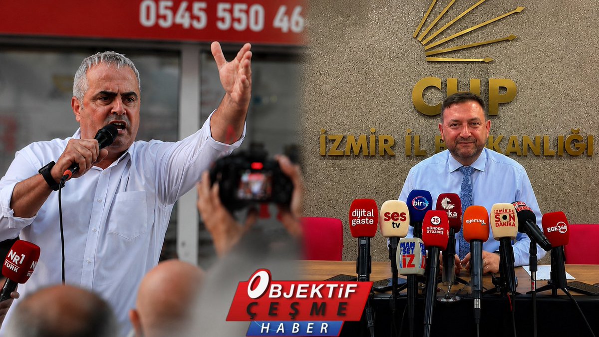 objektifcesme's tweet photo. “CHP’nin malları kaçırıldı” iddiasına ilçe başkanlarından yanıt: “İlçeyi şıkır şıkır teslim edeceğiz” https://t.co/bY0RnTwCTU https://t.co/xE5FRqRaWS