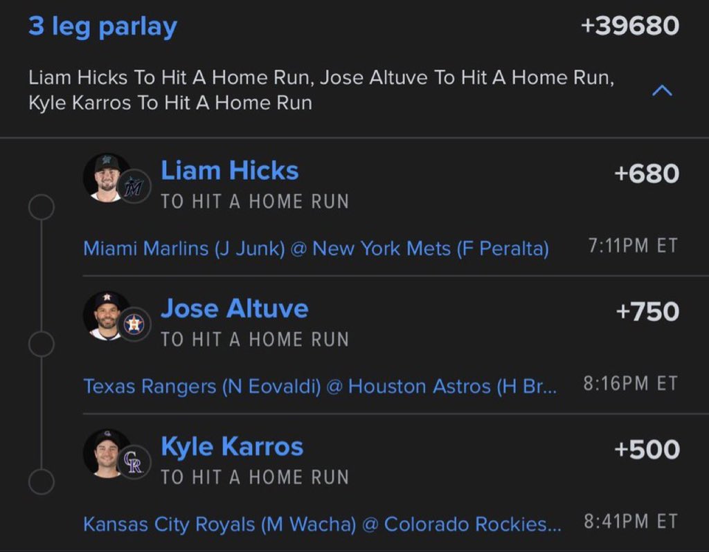 Hankfarme's tweet photo. Send it too the moon 🚀

DISCORD LINK 🔗 IN BIO IF YOU WANT ACCESS TO ALL MY BEST PLAYS !

https://t.co/DJDgTBsd06

| #PrizePicks 🔐 | #PROPS | #POTD 📋 | #Picks | #MLB ⚾ | #Gambling𝕏 | #Parlay https://t.co/KkWppnEiQx