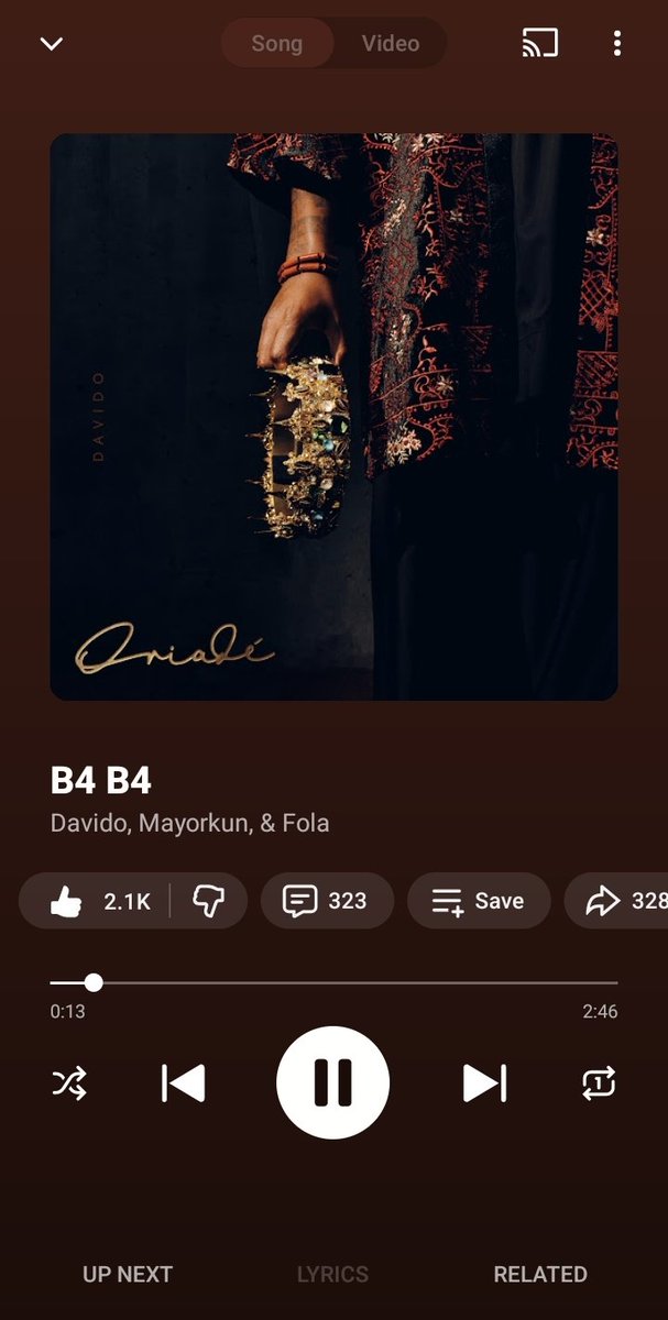 OGBSKL38841's tweet photo. @Adikastakes Omo this one sweet ohh 
OBO Don finish me ohh 
Davido too good abeg 🤍🎧💯 https://t.co/b8PXTt508c
