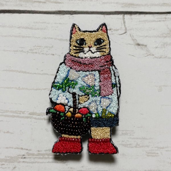 tamakic1's tweet photo. 9月～10月のイベント用作品🐈
詳細は会期が近付いてからお知らせ致します♪🐈‍⬛
#猫 #刺繍 https://t.co/Nldp8ZMQbL