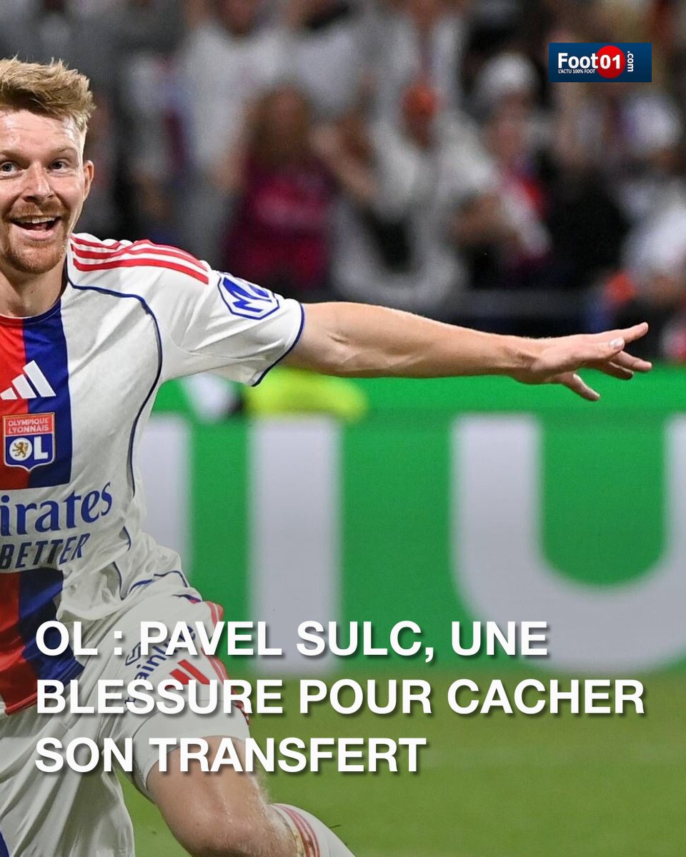 Foot01_com's tweet photo. Auteur d'une saison éblouissante avec l'Olympique Lyonnais, Pavel Sulc ne jouera pas contre le Sparta Prague.
➡️ https://t.co/zgMzrrFO3F https://t.co/OVAuF7G46r