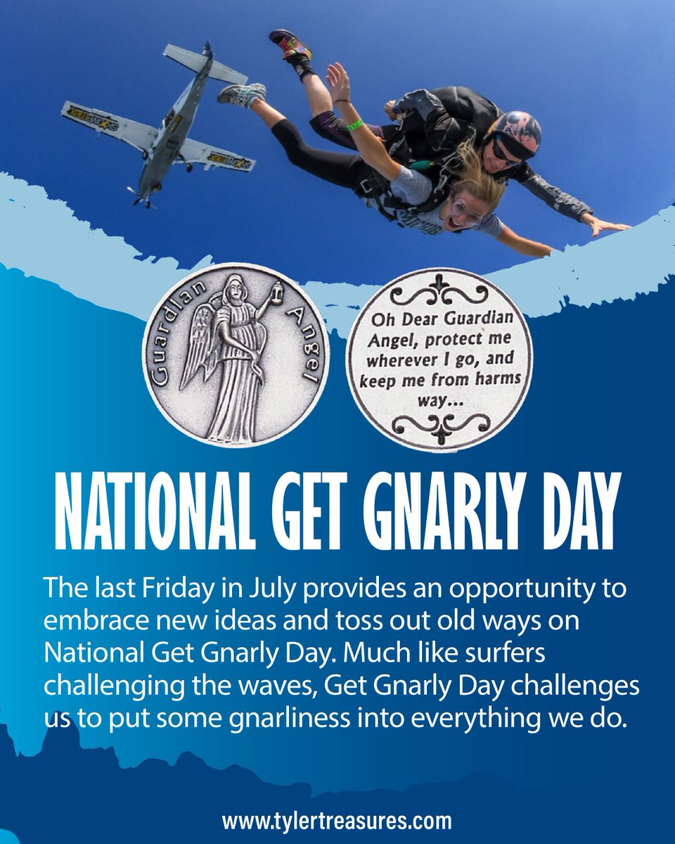 TreasuresTyler's tweet photo. Go big, take risks, and have some fun 🤘🔥 Happy National Get Gnarly Day! Today is all about pushing limits, embracing the wild side, and doing something a little bold (in the best way possible).
#NationalGetGnarlyDay #GetGnarly #PushLimits #AdventureMode #LiveBold https://t.co/VHBqUHm89W