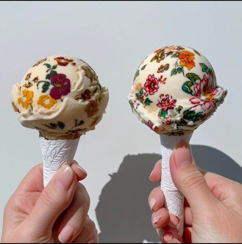 etheravibe's tweet photo. flower ice cream 🍦🌸 https://t.co/SF5pRHK76B