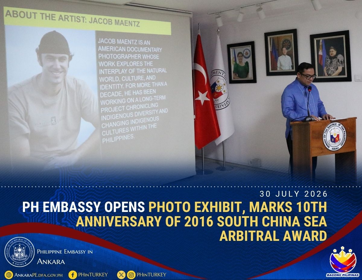 PHinTurkey's tweet photo. The exhibit highlights the Philippines' maritime heritage and commitment to international law and a rules-based international order.
#ArbitralAward10 #FilipinlerTürkiyede https://t.co/g5CdnAYJZO
