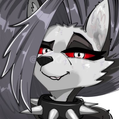 HRKART11's tweet photo. Character: Loona from Helluva Boss https://t.co/TlU2V28OMM