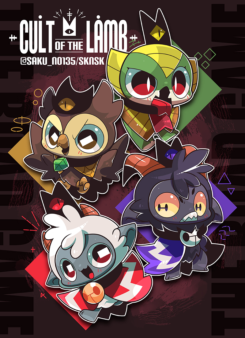 saku_no135's tweet photo. Cult of the Lamb
-The Boad Game-
🐏🐐🦉🐍

#cultofthelamb #cultofthelambfanart #COTL https://t.co/GYrQQGVUee