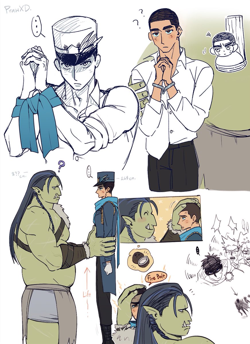Praw_Genshin's tweet photo. [ P &amp; Fan📦 ]

Orc’s favorite coconut officer~ 🧌🥥 ❤️ https://t.co/WHyYOS8p5E