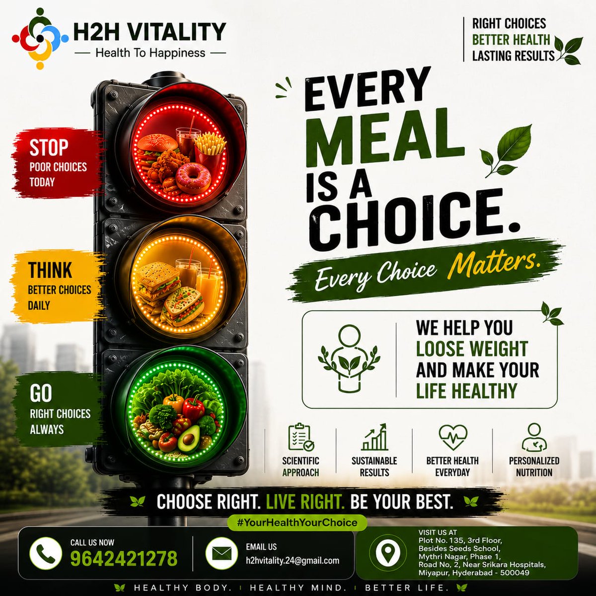 H2HVITALITY's tweet photo. 🍽️ Every meal is a choice.
🌱 Every healthy choice builds a healthier future.Choose better today.
Live healthier tomorrow.#H2HVitality #HealthyChoices #Nutrition #HealthyLifestyle #WeightLoss #YourHealthYourChoice https://t.co/4QgkveFomJ