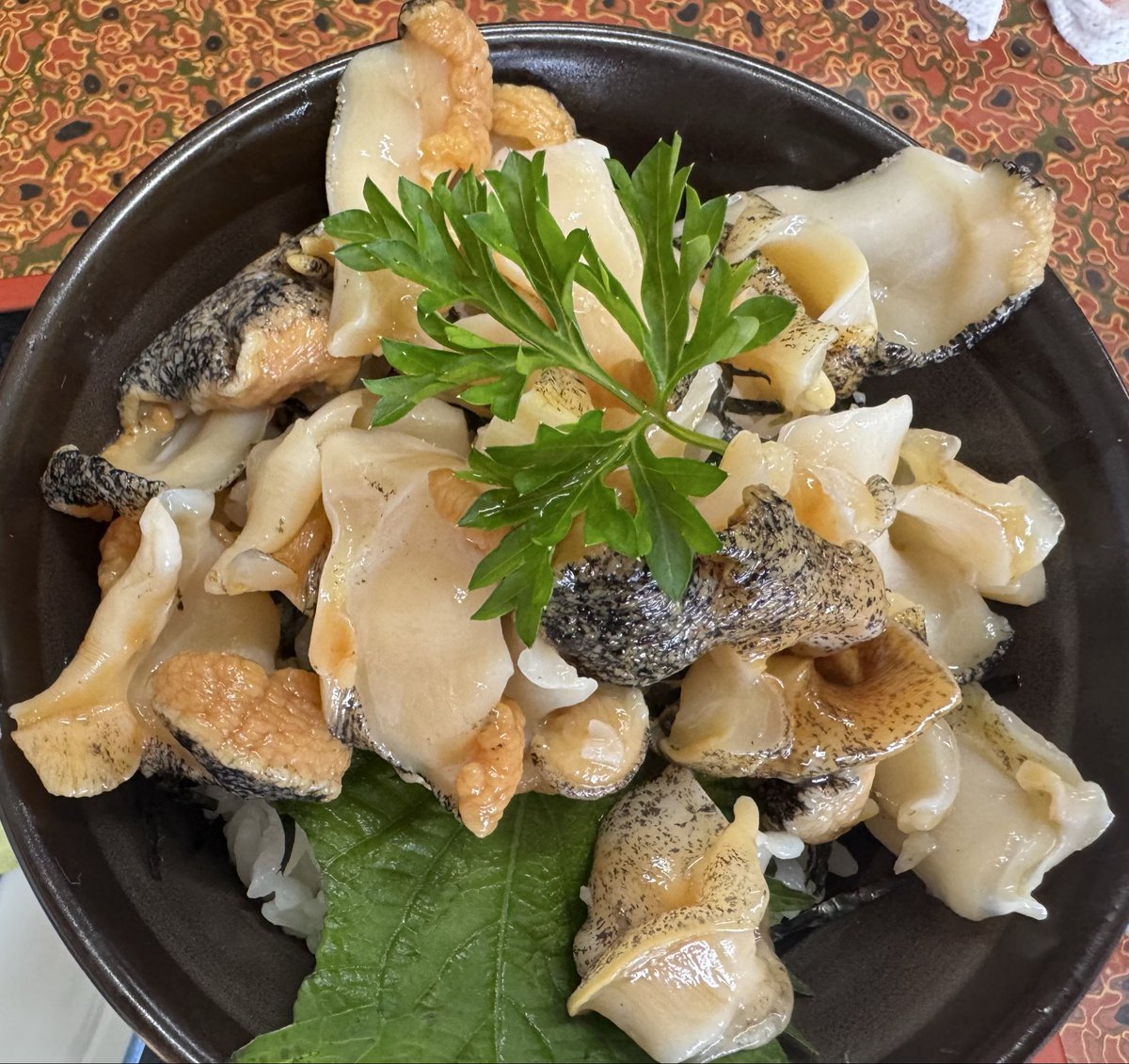 Yui_flower05's tweet photo. 【夏の北海道旅行記①】
カーフェリーで函館に着き、真っ先に向かったのが、寿しの公楽さん🦐
（函館市内ですが、フェリー乗り場から車で約1時間くらいです）
私はエビ丼、夫はツブ丼を事前に予約して食べに行きました✨
最高でした😋💓
気のいい大将さんがまた来てねと言ってくれて嬉しかったです😊 https://t.co/ME5LegAebD