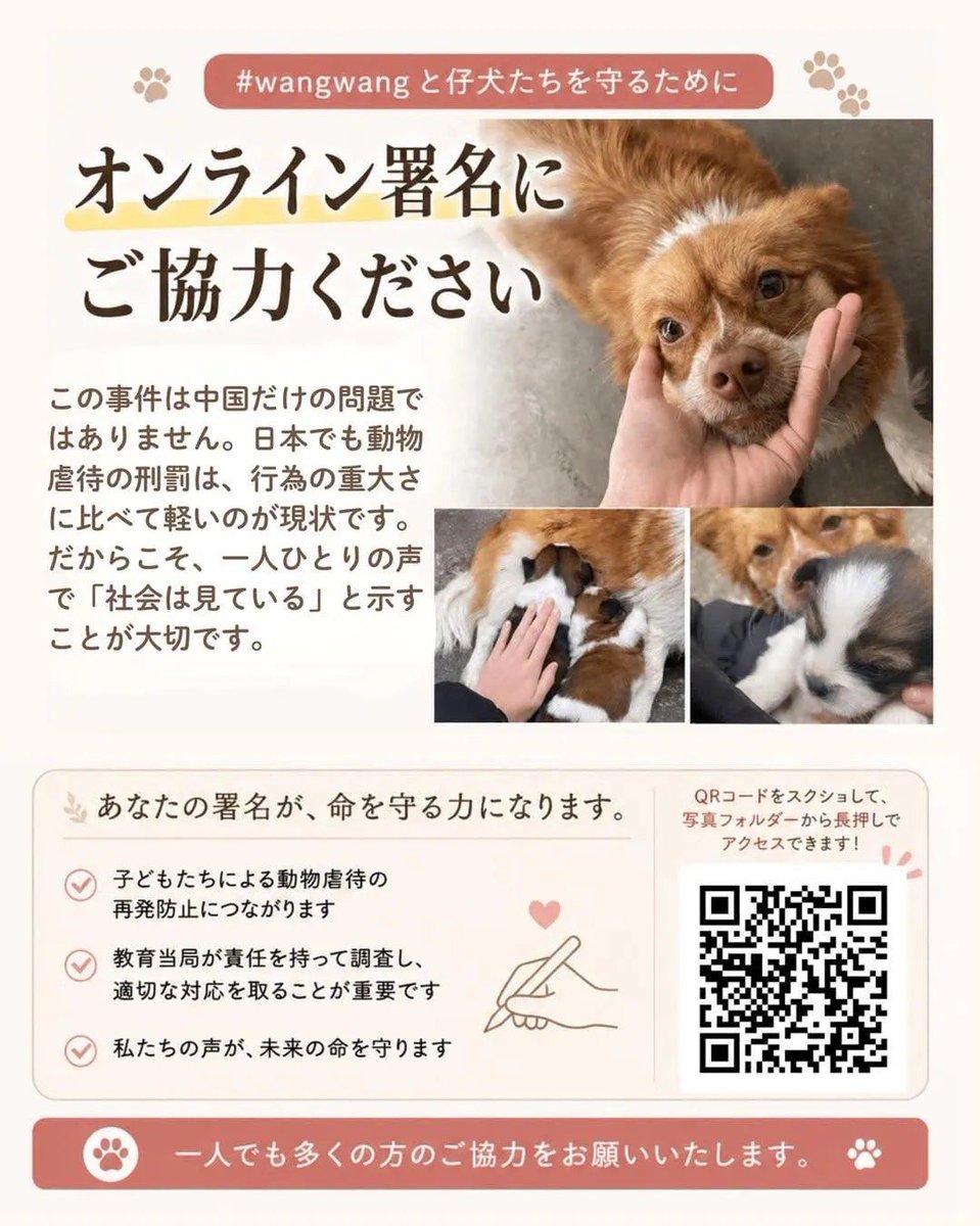 ailaneki_'s tweet photo. 旺旺事件から1ヶ月と数日。
日本もまだまだ動物愛護に対して未熟すぎる国。

本当はそんなことしないで生きていて欲しかったけど、世界を変えるきっかけをくれたのかもしれない。

#旺旺 
#旺旺達の為に今私達が出来る事 
#wangwang 
#旺旺と子供たちを忘れない https://t.co/vUsOM1thEk
