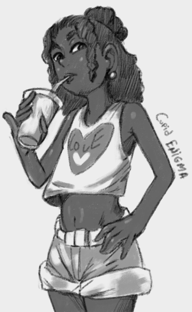nsfwcupidenigma's tweet photo. Some drawings of my man @Lewdtim_ee new OC, she's pretty cute and kewl~ https://t.co/otAywkBCVy