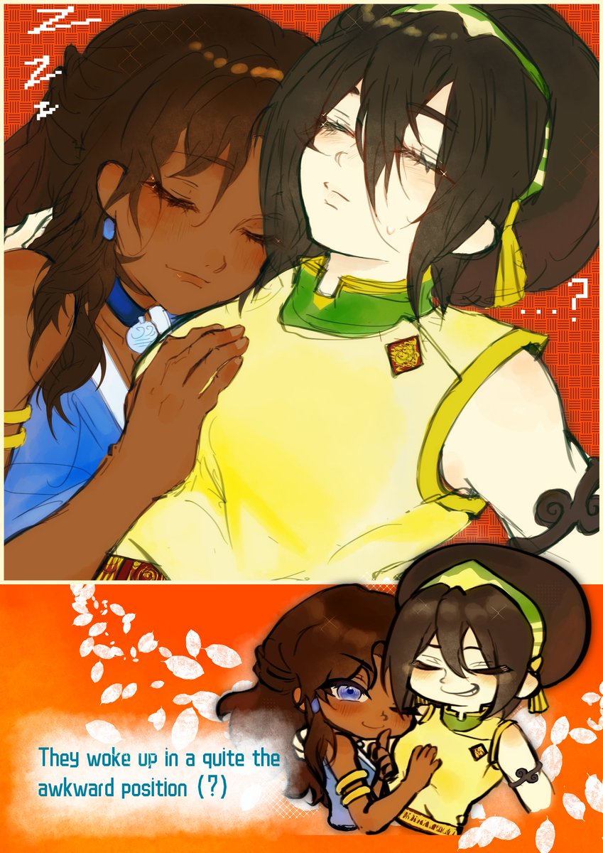 gr4vekissed's tweet photo. They're both pretending to be fucking asleep, open your eyes toph we all see u smirking
#katoph #katara #toph #atla https://t.co/CuCs5wrnc6