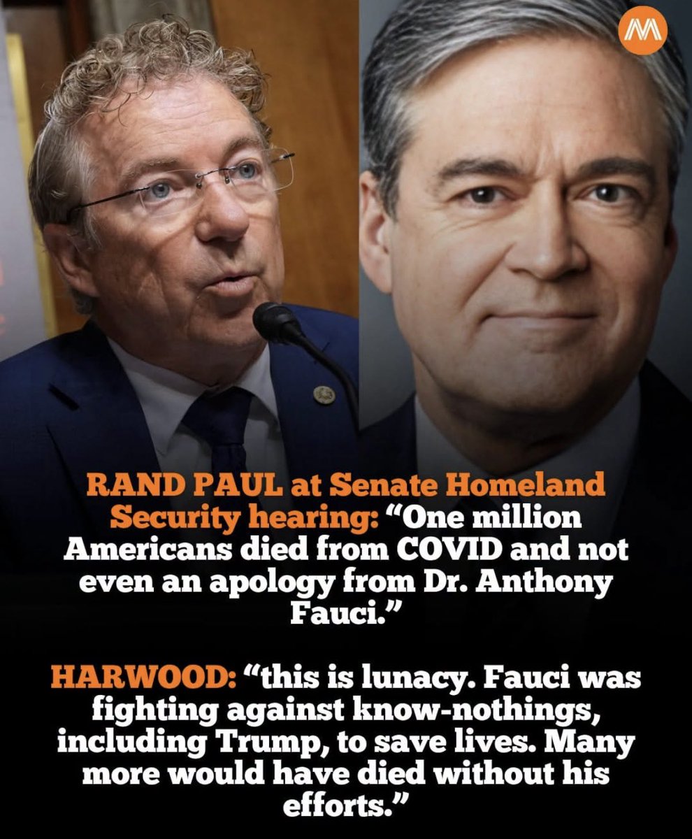 AnnieForTruth's tweet photo. Rand Paul is truly a D-f^ck and an A-hole that has hated Dr. Fauci from day one. Dr. Fauci saved millions of lives and pushed back against the misinformation and false information be spread by conspiracy theorists and idiots like Paul. 🤬 https://t.co/286ZwFQ6Yx
