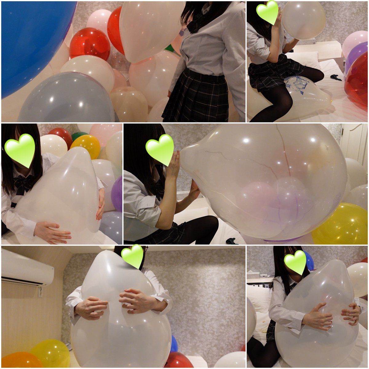fusenoneko's tweet photo. 『るなちゃんのTHE-POP！』２９分０２秒  3k
たくさんのパヤソ１６インチを使用して、
「THE-POP」にふさわしい色んな割り方に挑戦します🎈２４インチ＆１６インチｂ２ｐ　お尻割り　抱え込み割り　足割り　オレンジオイルmasspop ＰＯＰの見応えありです。※撮影者の音声なし集中ver. https://t.co/HHy3Lfp2XX