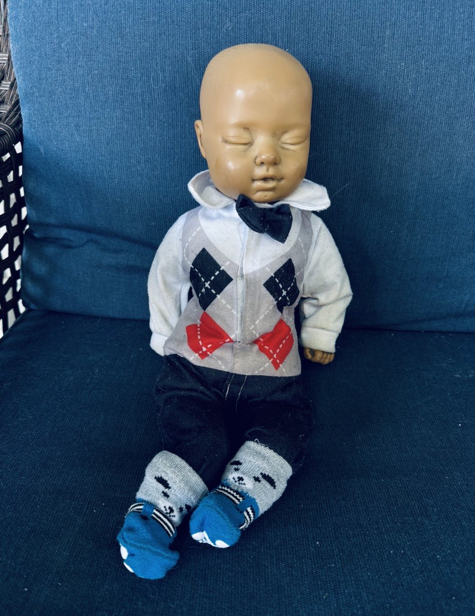 JacobJPhillips's tweet photo. My #Son JOE & I Enjoying The Rays 😛
I’ve Had Him Over 30 Years
Doll #Dolls #Black #BlackDoll #BlackDolls
#Winnipeg #Manitoba #Canada 🇨🇦
#JacobPhillips #JacobJPhillips https://t.co/sVCgpPtuLP