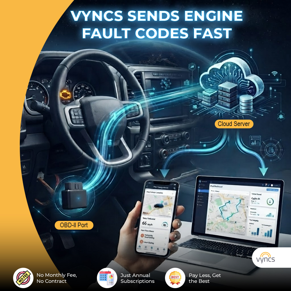 MyVyncs's tweet photo. Prevent all impending breakdowns with Vyncs. Get Vyncs Now.

🛒Amazon: https://t.co/c5kurC4uWh

#fleet #fleettracking #FleetManagement #FleetMaintenance #FleetSafety #FleetOperations #gpstracker #gpstracking #gpstrackingsystem #GPS #gpsvehicletracker #Vyncs #ConnectedCar https://t.co/20DwQqjzw3