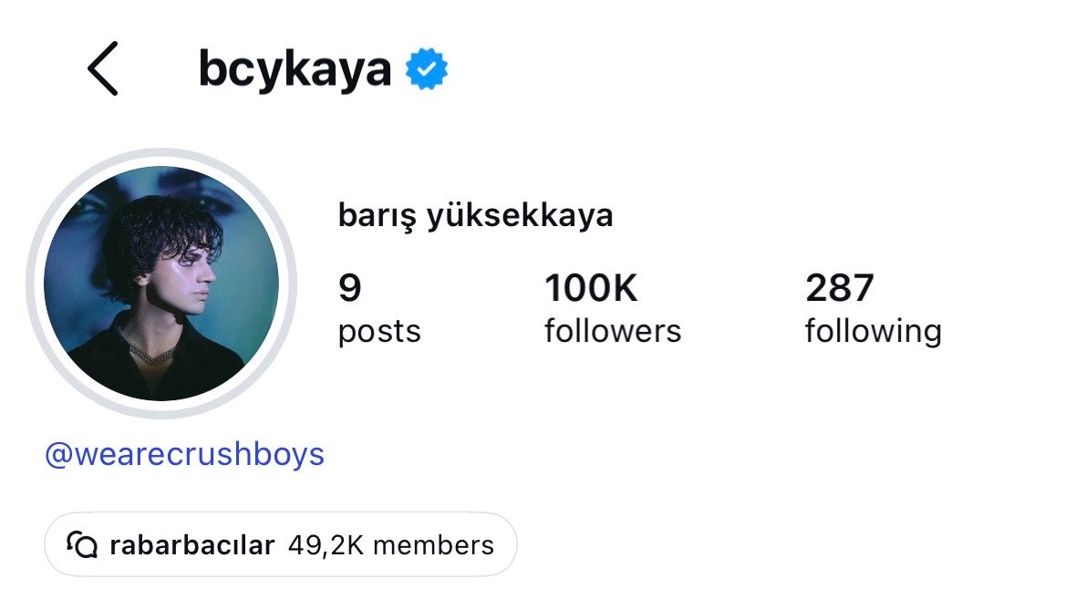 bestofbcy's tweet photo. Barış Instagram’da 100K takipçiye ulaştı!🫶🏻🦦 https://t.co/gQ9A0LCyEc