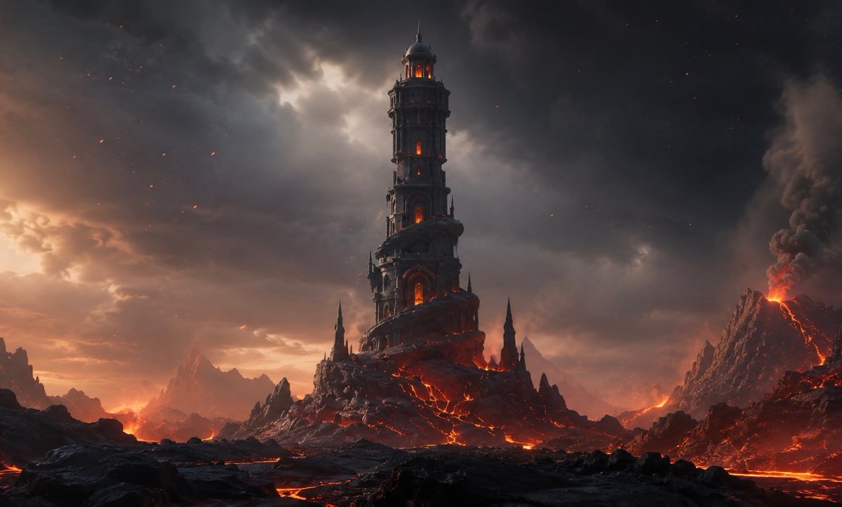 ValanniaGame's tweet photo. ���� A new threat rises…

The Obsidian Spire of Vhar’Zul stands at the heart of the Volcanic Rifts, where only the fearless dare to tread.

Would you face the Ashmind for glory, loot, and the reward that awaits… or turn back before the flames consume you?

Tell us: Would you enter the Spire?