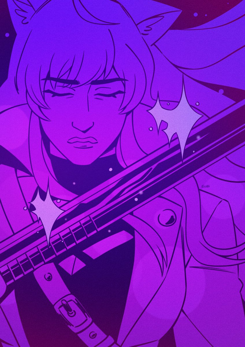 frishbi's tweet photo. Like morning follows night ✨
#rwby #blakebelladonna #yangxiaolong #bumbleby https://t.co/ICrj5glQtv