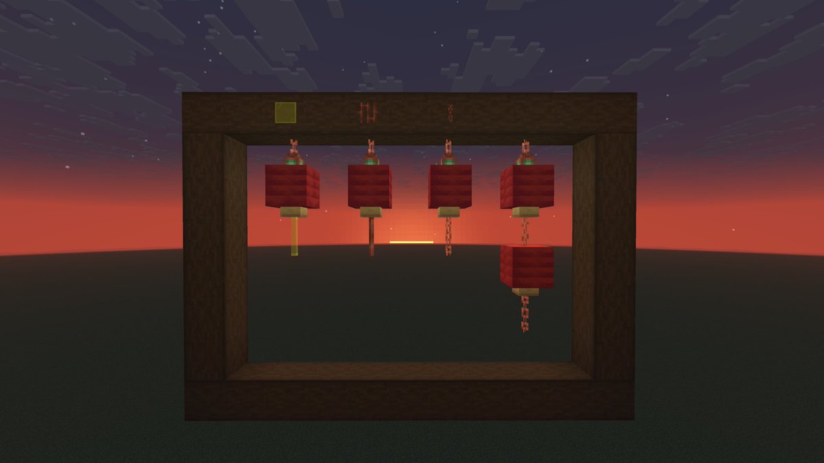 Toast238197's tweet photo. 灯笼
#Minecraftㅤㅤ https://t.co/eEy2iogurC