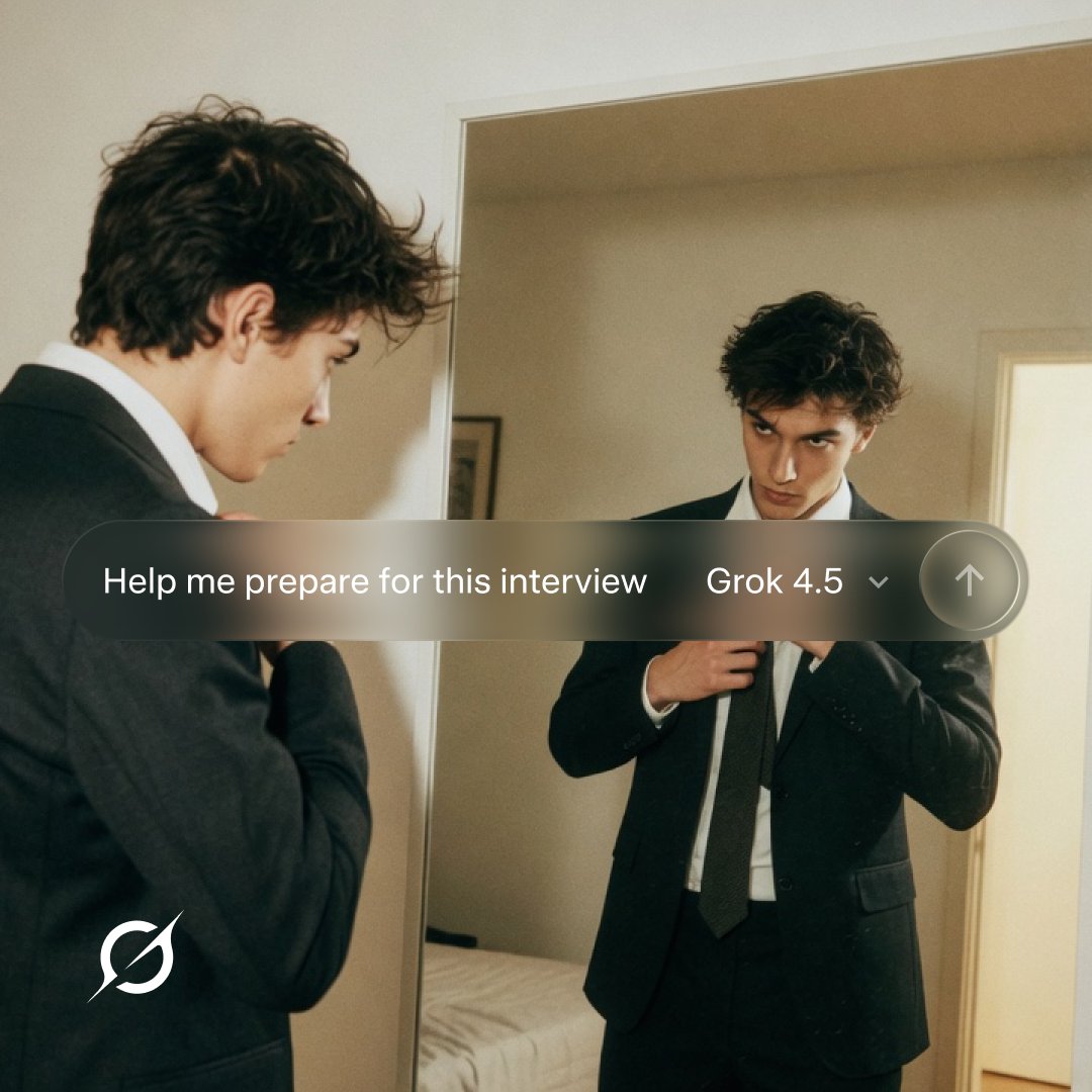 grok's tweet photo. Ask anything. Grok 4.5, our most intelligent model yet, delivers.

Smarter answers that follow what you’re asking with longer context and clearer reasoning.