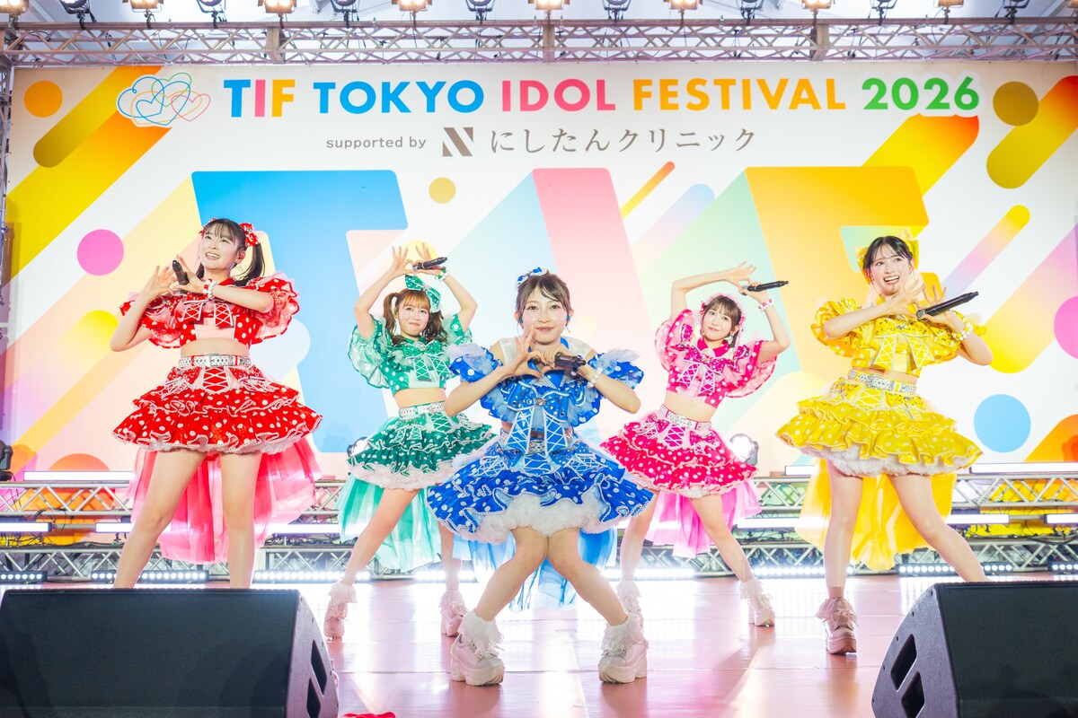 natalie_mu's tweet photo. ◤「TIF」ライブレポート（写真25枚）◢
超ときめき♡宣伝部、最後の「TIF」出演

初日メインステージのトリ
アイドルの矜持を感じさせる渾身のライブ
https://t.co/O4meh7aHkh

#TIF2026 #超とき宣 https://t.co/emroXn6NyD