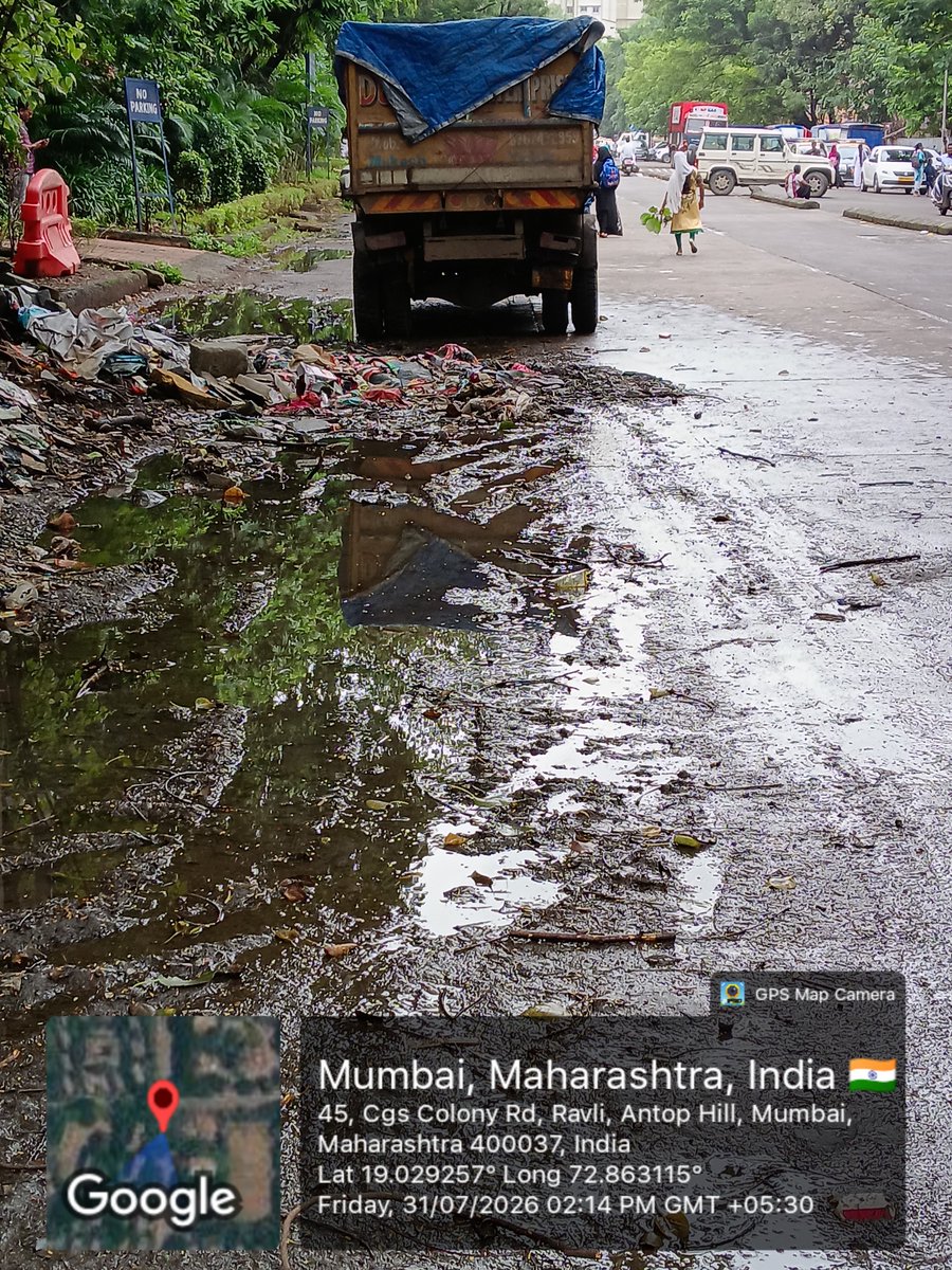 1andOnlySridhar's tweet photo. #YeThikKarkeDikhao
@YTKDIndia @mybmc @mybmcInfra #Sector 1 kane nagar near vasantdada patil chowk https://t.co/Jbcu7dr4Cg