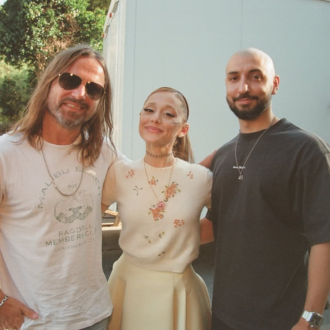 ArianaToday's tweet photo. ilya via instagram: “i've grown so much as a producer, writer, musician, mixer, and human while making this album and creating pure art with you, ari. you are 1 of 1. watching you blossom over the 12 years (!!!) we've worked together has been surreal, and i'm so incredibly proud of you. thank you for bringing me into your frequency, trusting me, and sharing your gift and magic with me. forever grateful ♡”