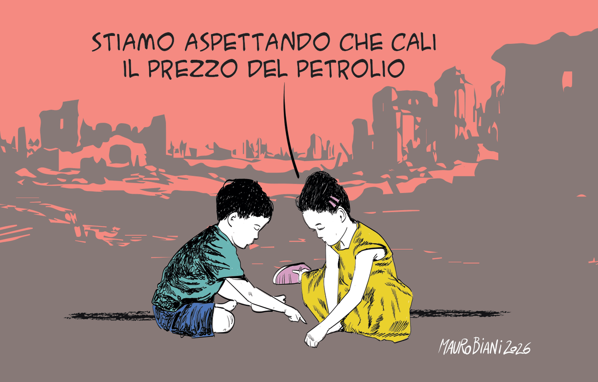 maurobiani's tweet photo. #guerra #Gaza #Cisgiordania #Ucraina #mondo
TUTTI i bambini sono nostri figli.
Oggi per @repubblica https://t.co/uSIA8fBpmn