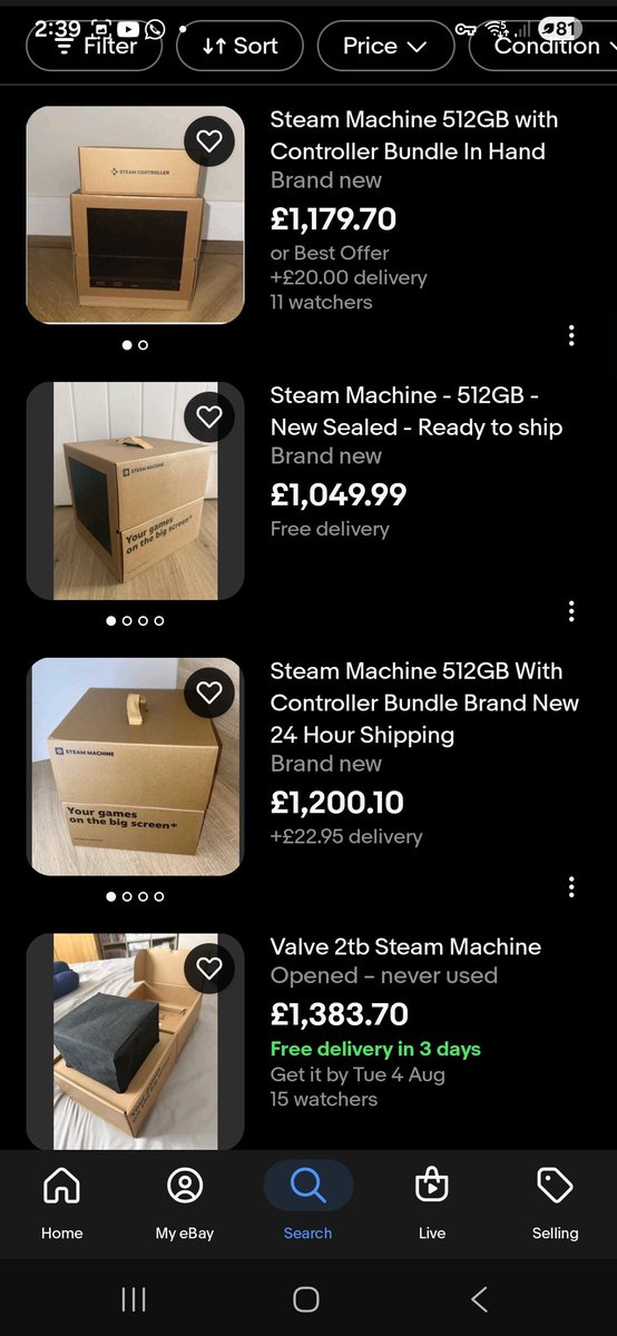 Haynesgaming's tweet photo. @Daedric_fan @Vassteel @HardwareSteam Except it also gives scalpers the same
odds as everyone else https://t.co/Jc8pNPfm3r