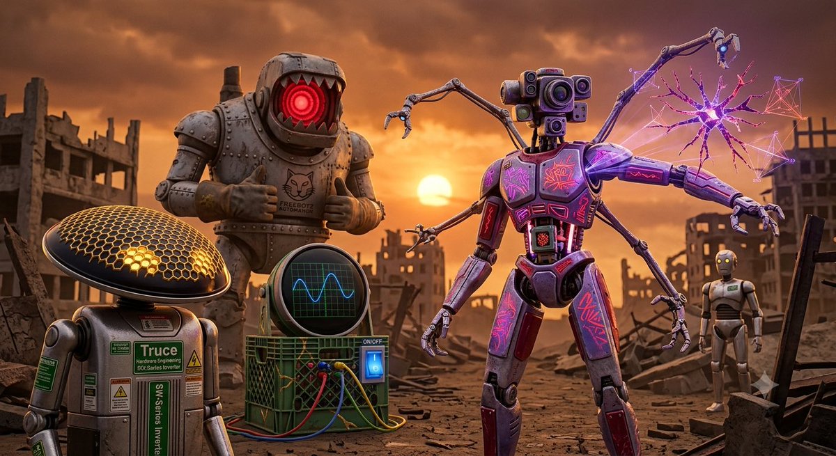 StevenSchwartze's tweet photo. Happy Friday! #vinkocollection #robots #dragons https://t.co/C7Zj17oUZb