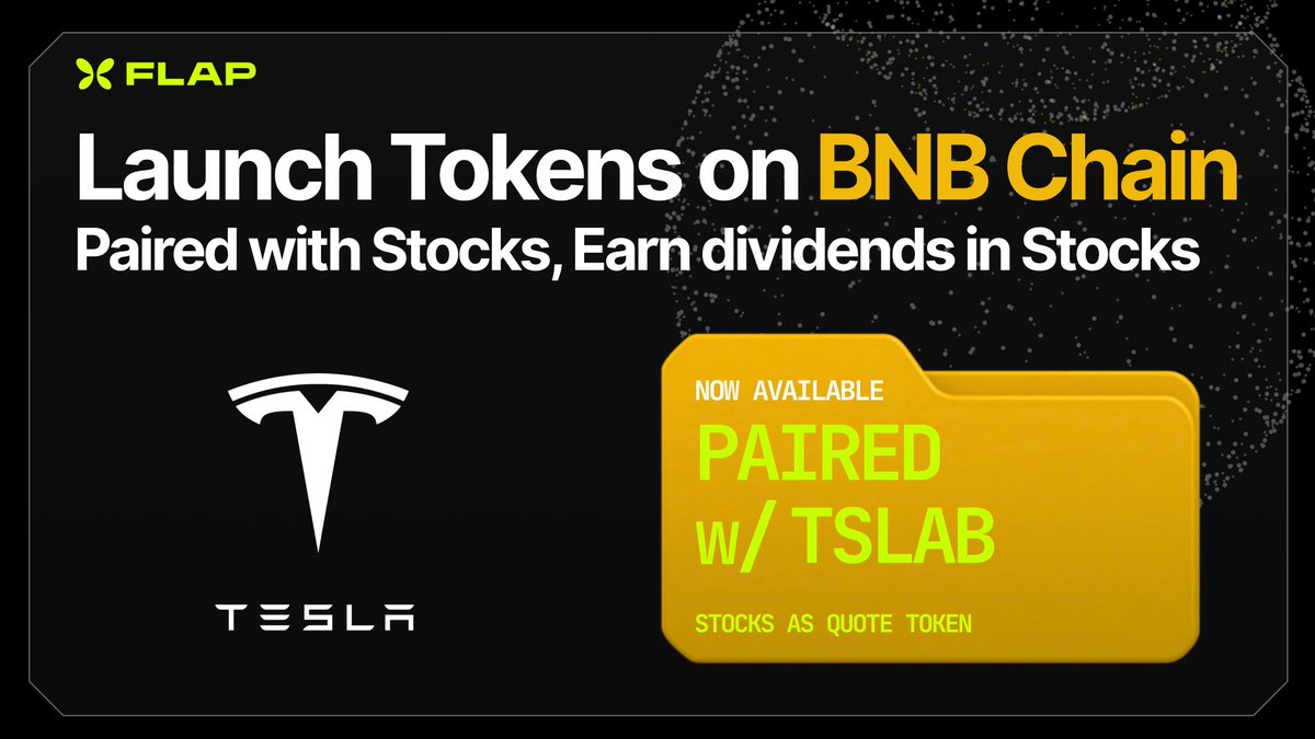 gem_detecter's tweet photo. starting to pay more attention to @flapdotsh.

with $MARSCOIN landing on Binance Alpha, it feels like the bStocks narrative is only getting started.

what makes Flap interesting isn’t just another meme launchpad.

it’s currently the leading platform for bStocks-powered meme launches, where builders can create much more than a standard meme token.

stock dividends.
buyback & burn.
programmable vaults.
and a bunch of token mechanics that most launchpads don’t even support.

on top of that, it’s backed by YZi Labs, and several Flap-launched projects have already made it to Binance Alpha.

if Binance keeps pushing the bStocks ecosystem, the launchpad powering that ecosystem naturally gets more attention too.

feels like one of those narratives that’s still early while everyone is busy chasing what’s already pumped.