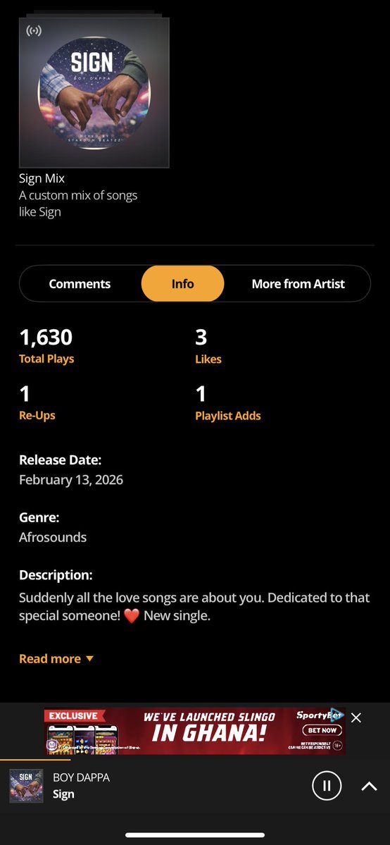 aimhighforever1's tweet photo. @AppleMusic @davido It’s Sad how some young talents work so hard for their works to be stolen.. y’all go check on @boydappa_ ,Song title Sign which was released 5months ago on audioMack and also listen to amazing Grace featuring BLACKO and come back to comment @davido needs to ask producer about it https://t.co/RiINnRMVKS