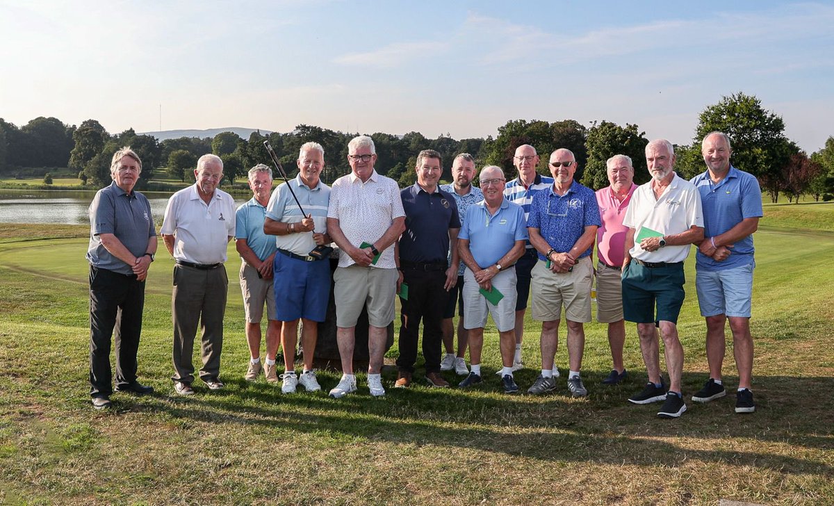 UlsterPressGolf's tweet photo. 👏🏻 Well done to Garfield Harrison on winning the top prize at a very sunny Malone Golf Club. He finished just ahead of Andy Bligh, who also celebrated a hole in one at the 15th. ⛳️
Big thanks to our kind sponsor @moviehouseni 
See more - https://t.co/QgMCrFLAbT https://t.co/XZitU03a3s