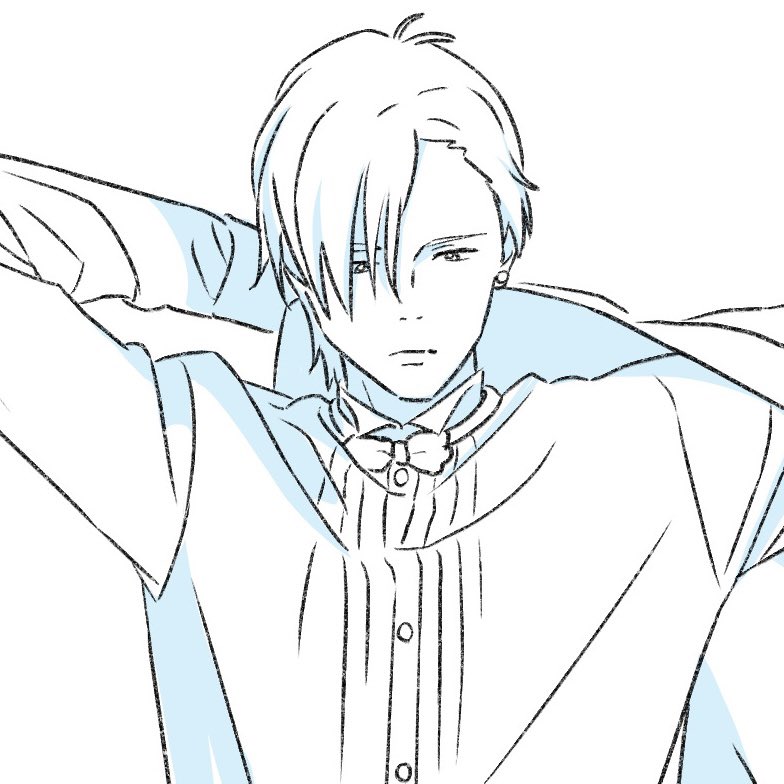 coge_7's tweet photo. 顔似てないアッシュ⬅️と資料見てちゃんと似せたアッシュ https://t.co/HXH58i7qZT