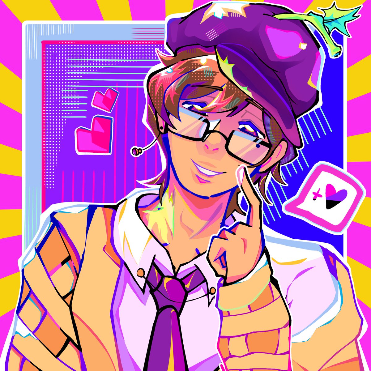 Juicytinn's tweet photo. grape boy comin' thru!

art by: @/kibee
#art #vtuber #phvtuber https://t.co/pxoOS1iKE6